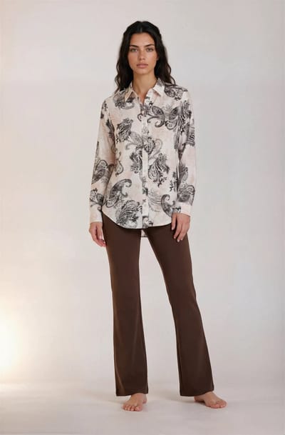 MI PIACE - Travel Blouse Paisley Print 60840 Falcon / Kit - Maat : XL