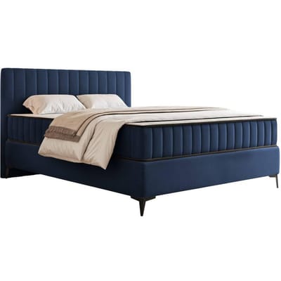 Boxspring Simone 140x200 cm fluweel met opbergruimte | NADUVI Collection
