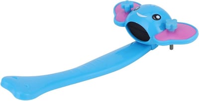 Cartoon Olifant Kraanverlengstuk voor Kinderen, Verstelbare Tap Switch, Handig en Comfortabel voor Handenwassen (Blauw)