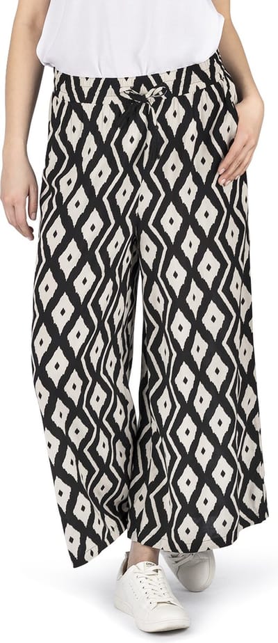 DENIMFY Dames Chino Broek DFKate regular/straight Veelkleurig L Volwassenen Palazzobroek / Zomerbroek dames