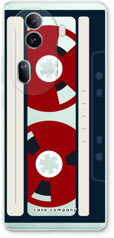 Case Company® - Hoesje geschikt voor Oppo Reno 11 Pro hoesje - Here's your tape - Soft Cover Telefoonhoesje - Bescherming aan alle Kanten en Schermrand