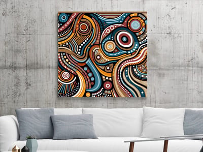 Kunstprint | Wanddecoratie | Dibond | 50 × 50 cm