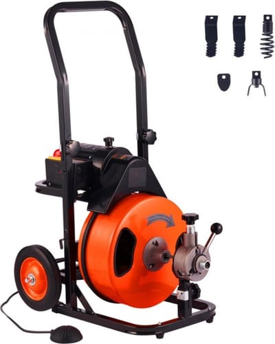 Elektrische Ontstopper 22,86m - Kabel - 1500 rpm - Ontstoppingsmachine