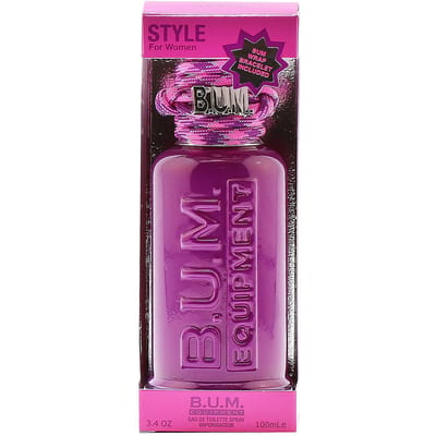 BUM Equipment, Bracelet Wrap Style, Eau De Toilette, Pour Femmes, 100 ml