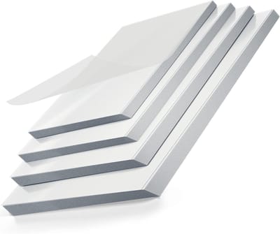 Premium Thermal Laminating Sleeves - 50 Transparante Laminering Pouches voor A3 A4 A5 A6 - 3 mil Dikte voor Extra Bescherming en Duurzaamheid