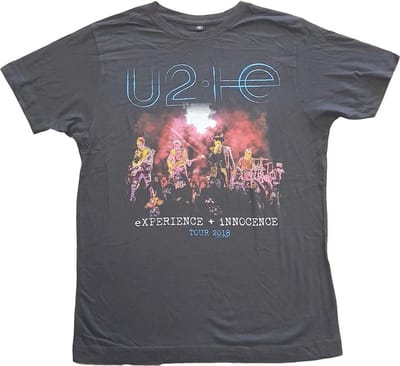 U2 - Live Photo 2018 Heren T-shirt - M - Zwart