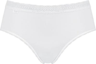 Sloggi Evernew Lace Midi Slip - Dames - maat 46 - Zwart