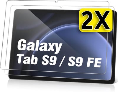 Casemania Glas Geschikt voor Samsung Galaxy Tab S9 / S9 FE / S10 FE (11 inch) - Screenprotector Glas Gehard - Tempered Glass - Volledige Bescherming - 2 Stuks