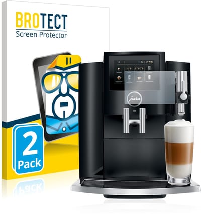 BROTECT - Screenprotector voor Jura S8 - Folie Beschermfolie transparant 2 Stuks