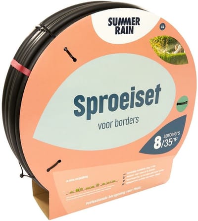 Summerrain sproeiset voor 35m² borders/hagen