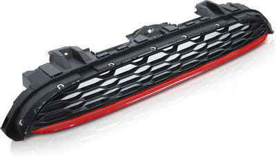 Auto grille - Mini Cooper F55 F56 F57 2014-2021 - zwart rood