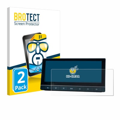BROTECT - Screenprotector voor MG 5 IPS-HD 10.25" - Folie Beschermfolie transparant 2 Stuks