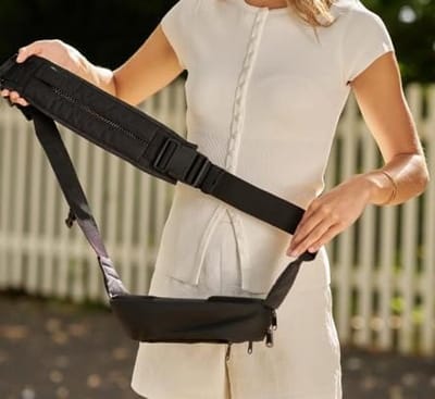Draagzak Peuter - Heupdrager Baby - Onderweg Handig - Ergonomische M-positie - 3.6-20 kg - Zwart