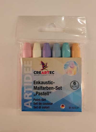 Art-Idee Wasstaafjes voor Encaustic-Pastell