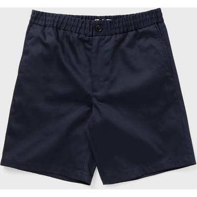 STRAIGHT ELASTICATED WAIST SHORTS