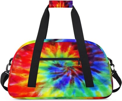 Sport Plunjezak - Weekend Tas - Reizen en Sport - Duurzaam Polyester - 24 Liter - Kleurrijk
