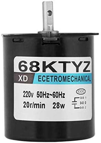 Synchrone Reductiemotor AC 220V 28W met Instelbare Snelheid