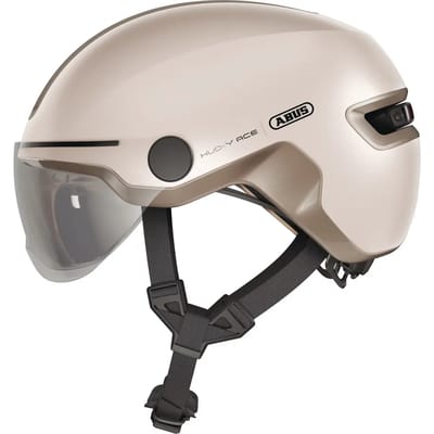 Fietshelm ABUS HUD-Y ACE champange gold S - 51-55 cm - goud - Geschikt voor gebruik op elektrische fietsen - stadsfietsen - 400 g