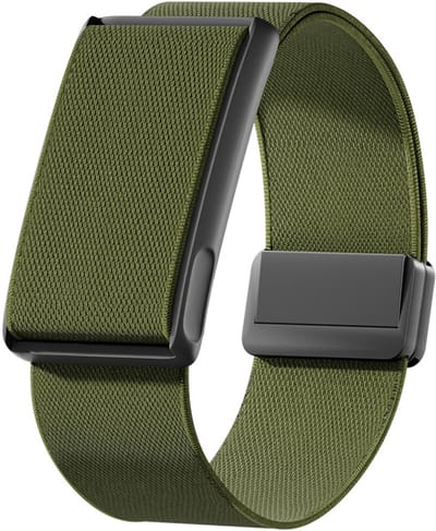 Stravo Nylon Bandje met Magnetische Sluiting – Geschikt voor Amazfit Helio – Ademend & Verstelbaar – Groen