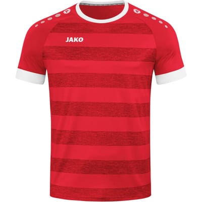 Jako Celtic Melange Shirt Korte Mouw Heren - Sportrood | Maat: S