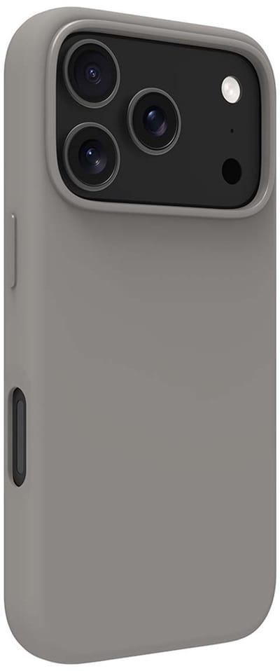 dbramante1928, Hoesje geschikt voor iPhone 17 Pro - Roskilde Icon MagSafe Ultra Duurzaam & Elegant, Grijs