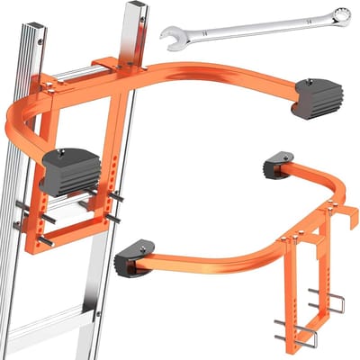 Heavy-duty Ladder Stabilizer met Antislip Rubberen Voetpad voor Veilig Werken op Hoogte