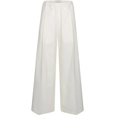 Âme Antwerp Nice Pantalons Off White Nice Cotton Pu