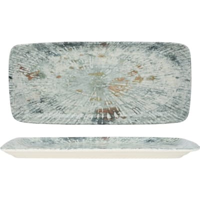 Bonna Serveerschaal - Odette - Porselein - 34x16 cm - set van 2
