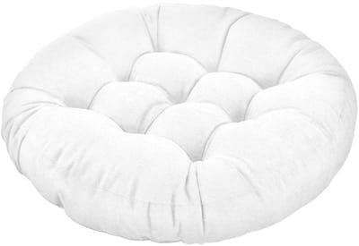 FEROCITY - Schommelkussen - Polyrotan schommelhoes - Voor een hangende tuincocon - Standaardmaat - Polyester - Wit