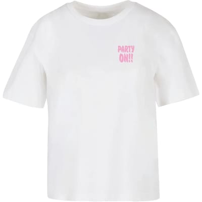 Dames-T-shirt Miss Tee Party On