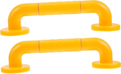 Douchebeugels - Veiligheidshandgrepen - Badkamer Veiligheid - Antislip Grip - 2 Stuks - Geel