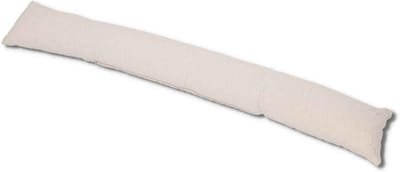 Tochtstopper - Koude kussen - Tocht weren - Afneembare hoes - 110 cm lang - Natuurlijk