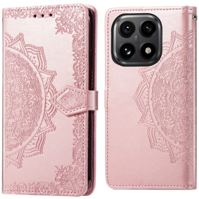 imoshion Hoesje - Geschikt voor Xiaomi 15T - Mandala Bookcase - Rose Gold