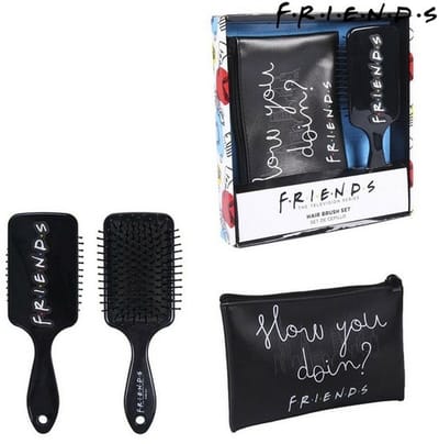 Geschenkenset Friends 2500001830 Zwart Toilettas Haarstijl (2 pcs)