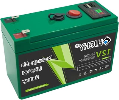 Lithium Batterij Pack - Draagbare Energiebron - Buitenactiviteiten - Ingebouwde Beveiliging - 150x64x95mm - Zwart