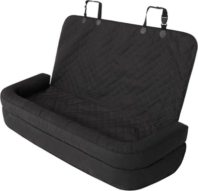 Hondenautostoel - Reisbench Kat - Veilig Reizen - Universele Pasvorm - 133 x 45 cm - Zwart