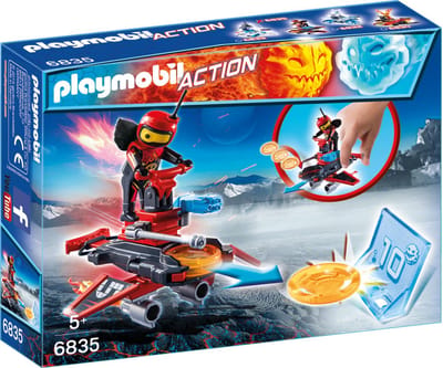 Playmobil Firebot met Disc-shooter - 6835