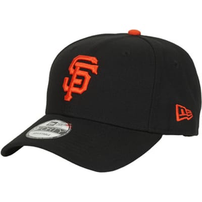 New Era Cap - Zwart - 9Forty - San Francisco Giants - Verstelbaar - One Size - New Era Caps - 9Forty - Pet Heren - Pet Dames - Petten - Caps - Pet
