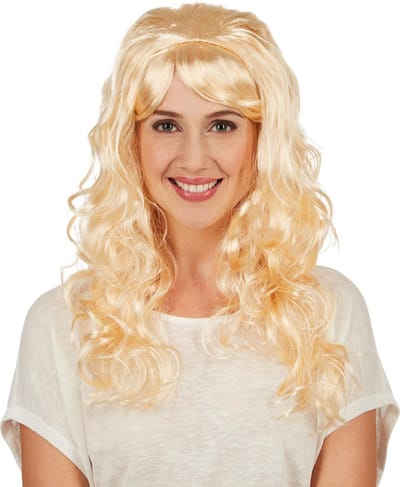 dressforfun - Vrouwenpruik hippie fever - verkleedkleding kostuum halloween verkleden feestkleding carnavalskleding carnaval feestkledij partykleding - 301108