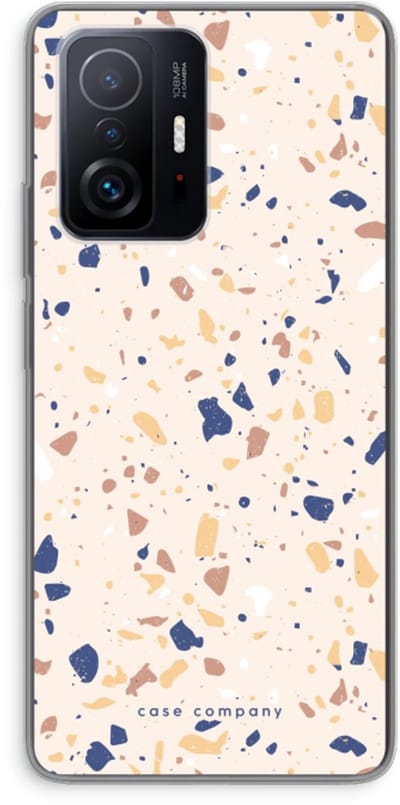Case Company® - Hoesje geschikt voor Xiaomi 11T Pro hoesje - Terrazzo N°23 - Soft Cover Telefoonhoesje - Bescherming aan alle Kanten en Schermrand