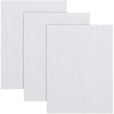 Aluminium Plaat - Metaalplaat Plaatstaal - Industrieel Handwerk - Hoge Hardheid Corrosiebestendig - 1016 x 762 x 6 mm - Zilverkleur
