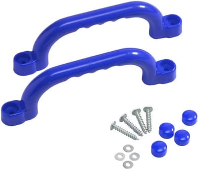 Thijox - Handgrepen voor Speeltoestellen & Klimrekken - Veiligheidshandgrepen Blauw - 2 Stuks - Ideaal voor Kinderen - Binnen & Buiten Gebruik
