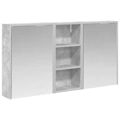 vidaXL Badkamerkastenset 3 st 116 x 16 x 62,5 cm Bewerkt hout