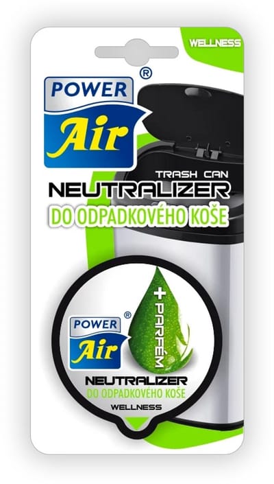 Power Air - FreshBin Serie - Wellness - Prullenbak geurverwijderaar - 18g- Geurvreter voor afvalcontainer - Geurverwijderaar & verfrisser