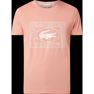 Lacoste - Maat M - T-shirt met logoprint