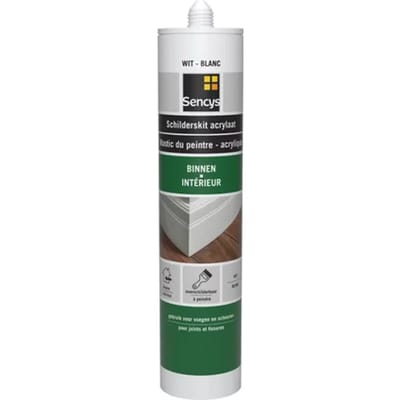 Sencys Schilderskit Wit 310ml