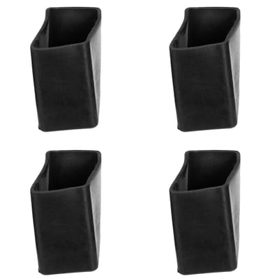 Dailygoods- Ladderpads Antislip - Ladder Voethoezen - Rubber - 4 Stuks - Duurzaam - Bescherming tegen Krassen - Laddervoetjes