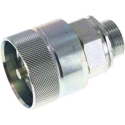 Stalen DN 25 Hydraulische Koppeling Insteeknippel 22 mm L Knelring ISO 8434-1 D M48 x 3
