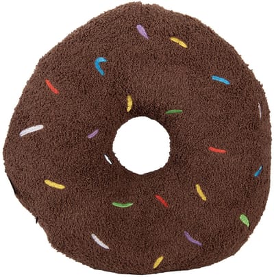 Clayre & Eef Sierkussen Ø 35x6 cm Bruin Polyester
