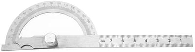 Dailygoody - Protractor - 15cm Hoekmeter - Duurzaam en Praktisch - 180 Graden Verstelbaar - Meetinstrument - Geschikt voor DIY en Technisch Werk